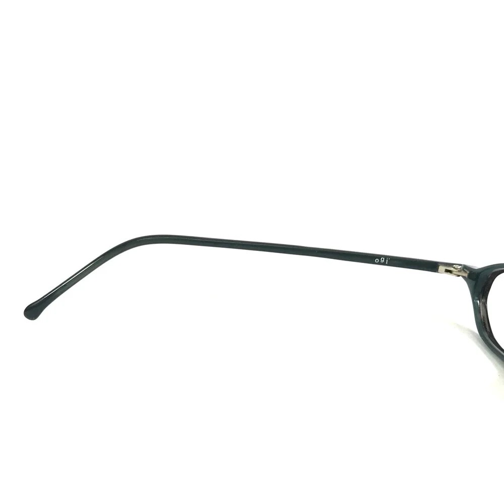 ogi Petite Eyeglasses Frames MOD. A7012 COL. 117 Black Gray Oval 38-27-140